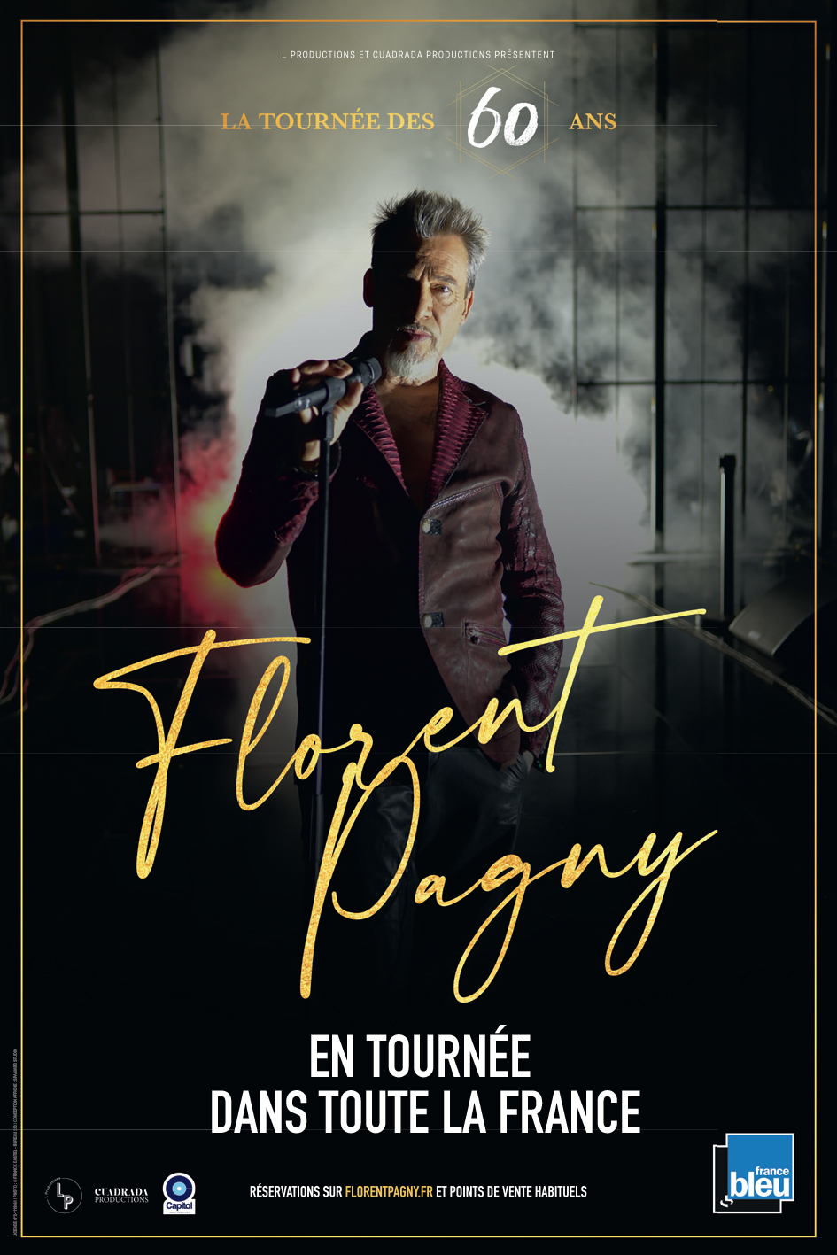 Florent PAGNY La tournée des 60 ans Tours Métropole Val de Loire