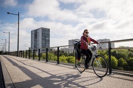 Déplacement à vélo