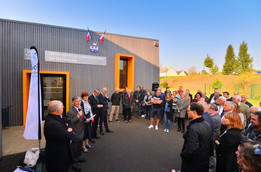 Berthenay : inauguration de la halle sportive métropolitaine