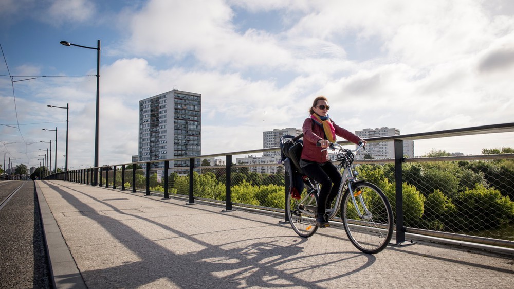 Déplacement à vélo