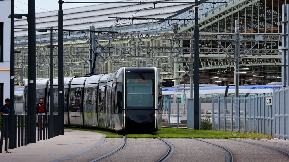 tramway gare de tours