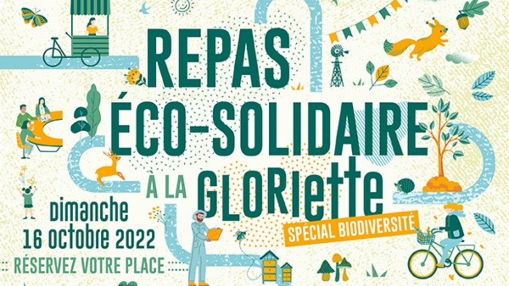 Repas éco-solidaire de La Gloriette