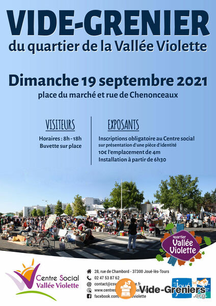 mairie de tours vide grenier